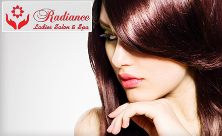 Radiance Ladies Salon & Spa Borivali East - Upto 35% off on facial, haircut, hair spa & more!