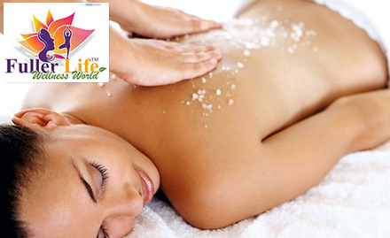 Fuller Life Wellness World Saloon And Spa HBR Layout - Rs 1180 for full body scrub & massage!