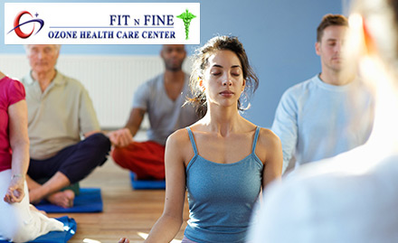 Fit n Fine Ozone Health Care Indiranagar - 4 yoga classes complimentary!