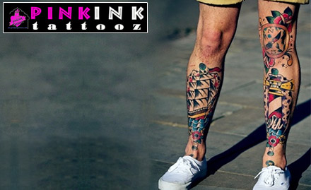 Pink Ink Tattoos Jothwara Road - 50% off on permanent tattoo!