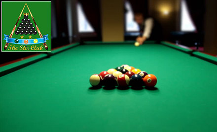 The Stix Club Goregaon West - 40% off on pool & snooker games!