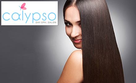 Calypso Day Spa & Unisex Salon HSR Layout - Say bye to boring hair with 70% off on hair rebounding or smoothening! 