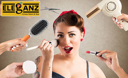Eleganz Salon & Spa Kottivakkam - Take a beauty break with 60% off on salon & spa services!