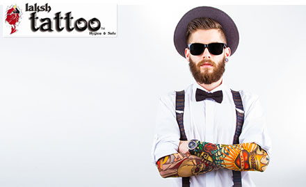 Laksh Tattoo Calangute - 55% off on any colour permanent tattoo!