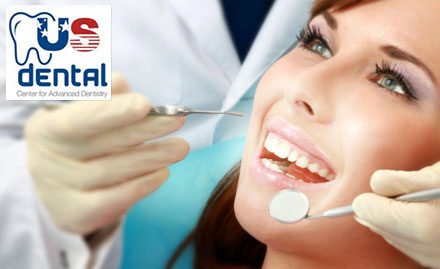 Us Dental Center Paldi - Rs 180 for dental consultation, scaling, polishing & more because you deserve to smile big!