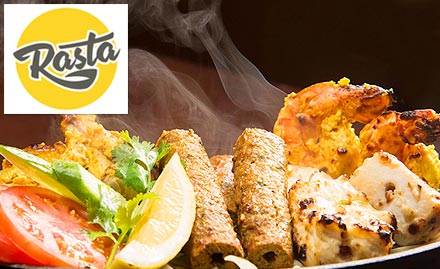 Rasta - A Rooftop Thing Gulmohar Colony - Eat all you can with 20% off on total bill!