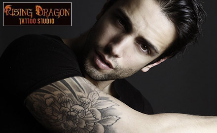 Rising Dragon Tattoo Khar West - 60% off on permanent tattoo & eyebrow tattoo!