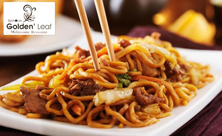 Shaolin Golden Leaf Aliganj - Taste exotic chinese with 15% off on food bill!