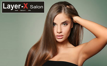 Layer X Sector 35 - Hairwash, haircut, waxing & more starting from Rs 180!