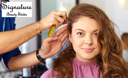 Signature Beauty Studio Prashant Nagar - Upto 35% off on facial, haircut, hair spa & more!