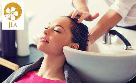 JLA Spa & Salon Indiranagar - Upto 65% off on face clean up, haircut, deep tissue body massage & more!