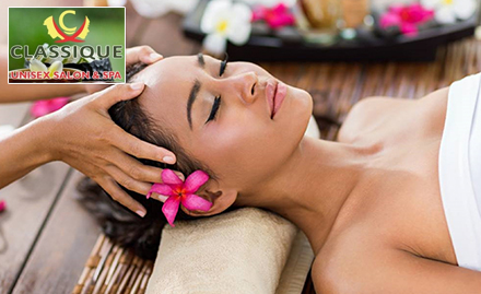 Classique Unisex Salon And Spa Brookfield - Rs 600 off on a minimum bill of Rs 1500!