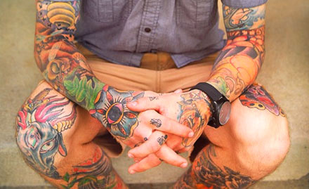 Divine Tattoo & Art Mira road East - 65% off on body art of any colour!