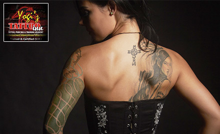 Yogiz Tattoo Inn Haiderpara - Look fashionable with 70% off on permanent tattoo!