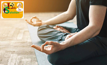 Life Solution Navrangpura - 6 yoga sessions absolutely free! Also, get 25% off on further enrollment