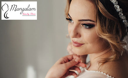 Manglam Beauty Clinic Janakpuri - Get airbrush bridal makeup & pre bridal services!