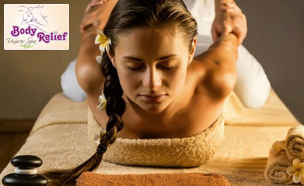 Body Relief Unisex Spa Vaishali, Ghaziabad - Rs 580 for choice of massage and steam & shower!
