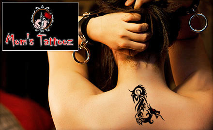 Moms Tattooz Ghatlodiya - 35% off on permanent tattoo of any colour!
