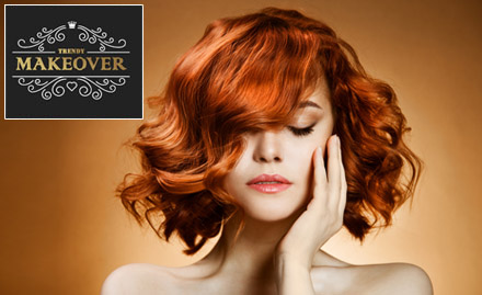 Trendy Makeover Rampul Chownk - 30% off on hair rebonding, global hair colour, hair highlights & more!