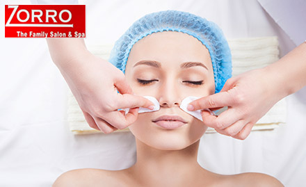 Zorro The Family Salon & Spa Navi Mumbai - 50% off on advanced skin & hair care services!