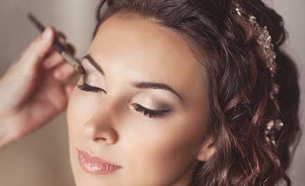 Fabulous Charu Makeover Pitampura - Rs 6999 for airbrush bridal makeup & pre bridal services!