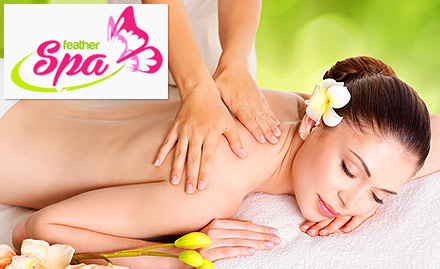 Feather Body Spa Punjabi Bagh - Rs 580 for relaxing full body massage & shower!