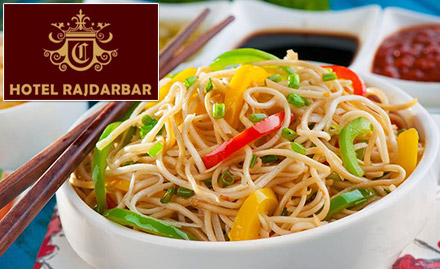 Bawarchee Restaurant - Hotel Raj Darbar Pradhan Nagar - 15% off on your food bill!