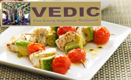 Vedic Fine Dining Vegeterian Restaurant Baluganj - Enjoy 20% off on food bill!