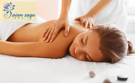 Asian Saga Spa Sector 48, Gurgaon - Upto 70% off on full body massages, jacuzzi & more!