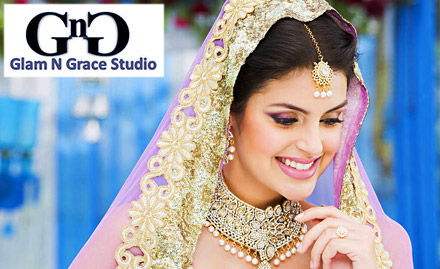 Glam N Grace Studio Unisex Salon Rajouri Garden - Get pre-bridal package for Rs 4499 only!