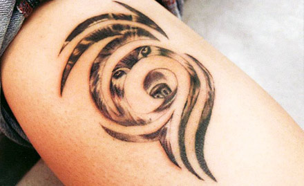 The Annu's Tattoo & Academy New Palasia - 50% off on coloured or black & grey permanent tattoo!