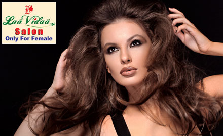 Laa Vidaa Salon South Bopal Road - Get 50% off on all beauty & hair care services!