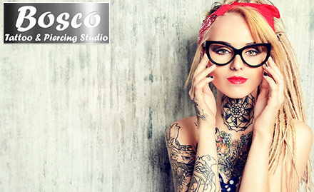 Bosco Tattoos Somajiguda - 50% off on permanent body ink!