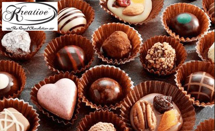 Kreative Chocolates Manimajra - 15% off on home-made chocolates! 