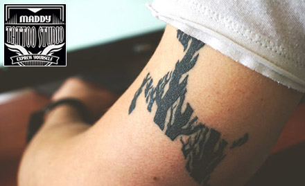 Maddy Tattoo Studio deals in Camp, Pune, reviews, best offers, Coupons for Maddy  Tattoo Studio, Camp | mydala