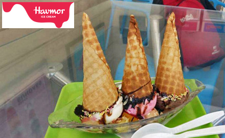 Havmor Ice Cream Malviya Nagar - Buy 2 scoops of ice cream and get 1 scoop complimentary!