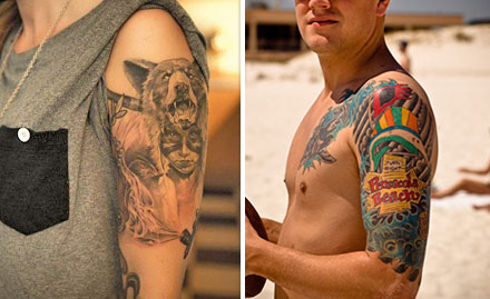 Inkline Tattoos Koramangala - Get 50% off on permanent tattoo!