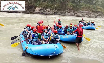 Dream Life Adventure Rishikesh HO - Enjoy river rafting activities in Rishikesh at just Rs 1199! 