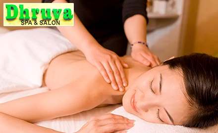 Dhruva Spa And Salon Vashi - Choice of full body massage along with steam & shower starting from just Rs 970!