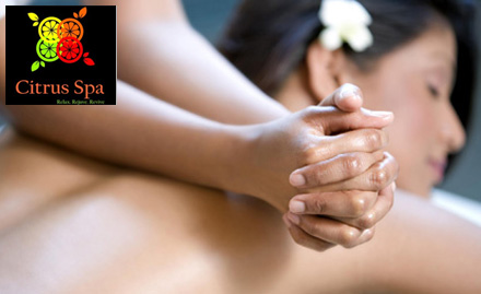 Citrus Spa Navi Mumbai - Get Aroma or Swedish massage at just Rs 870! 
