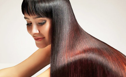 New Synks Salon Mira road East - Upto 70% off on hand polishing, hair color, rebonding & more!