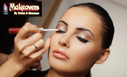 Makeovers By Nitika & Bhawnna Kirti Nagar - May your days be as flawless as your make up! Get a party makeover at just Rs 1499