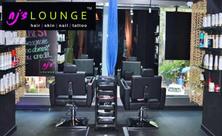 NJ's Lounge Camp - Get hair care services starting from just Rs 2470!