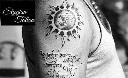 Stygian Tattoo Sector 76, Noida - Flat 50% off on permanent tattoo!