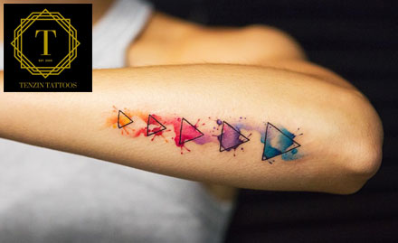 Tenzin Tattoos Saket - Get 40% off on permanent tattoos!