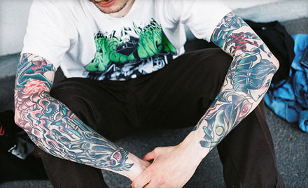 Tattoology Studio Vashi - 50% off on permanent tattoo. Get inked now!