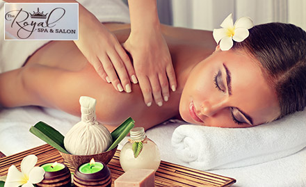 Royal Spa & Salon MP Nagar - Retain your skin's natural glow! Get body spa therapy starting at just Rs 880