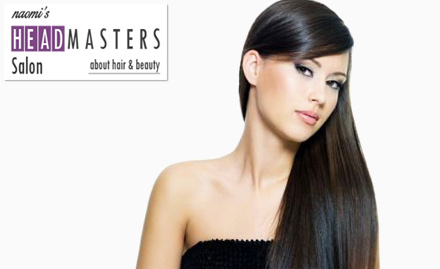 Naomis Head Masters Sector 8  - Upto 50% off on hair rebonding, haircut & more!