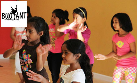 Buoyant Performing Arts Esplanade - Get 4 trial dance sessions at just Rs 49. Learn Ballet, Contemporary & Jazz! 