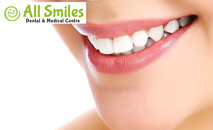 All Smiles Dental Kundalahalli - Pay Rs 220 for scaling, polishing, consultation & more!